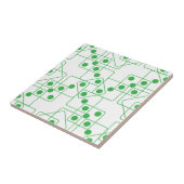 Green Dice Tegeltje (Zijkant)