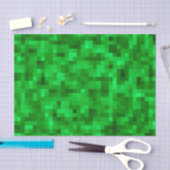 Green Digital Turf Sportveld Football Voetbal Tissuepapier (Craft)