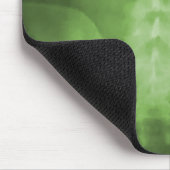 Green Digital X-Ray Art Mousepad Muismat (Hoek)