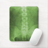Green Digital X-Ray Art Mousepad Muismat (Met muis)