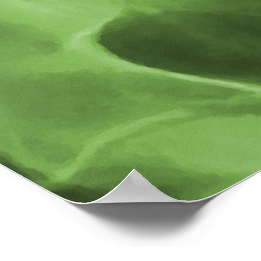 Green Digital X-Ray Art Print (Hoek)