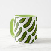 Green Dill Pickle Pickles Dills Foodie Mok (Voorkant links)