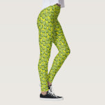 Green Dill Pickles Novelty Leggings<br><div class="desc">Steek je klooster op met deze schattige leggings die dillen pikken. Ontworpen door een wereldberoemde kunstenaar ©Tim Coffey.</div>
