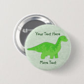 Green Dino Button (Voorkant /achterkant)