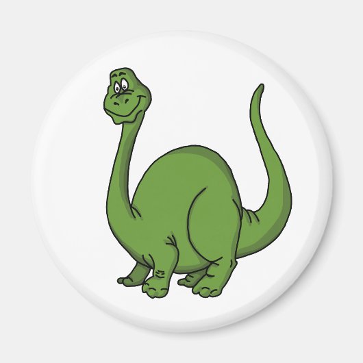 Green Dino Magneet (Voorkant)