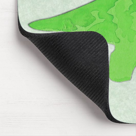 Green Dino Mousepad Muismat (Hoek)