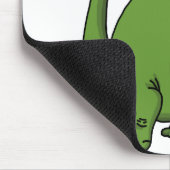 Green Dino Muismat (Hoek)