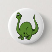 Green Dino Ronde Button 5,7 Cm (Voorkant)