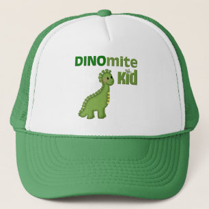 Green Dinosaur Dinomite Trucker Pet