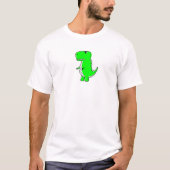 Green Dinosaur Drawing T-shirt (Voorkant)
