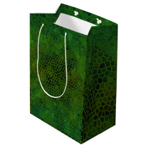 Green Dinosaur Huid Gift Bag Medium Cadeauzakje