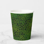 Green Dinosaur Huid Papieren Bekers (Links)