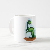 Green Dinosaur Koffiemok (Voorkant links)