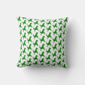 Green Dinosaur Kussen (Voorkant)