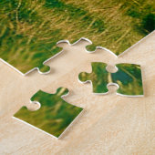 Green Dinosaur Legpuzzel (Zijkant)