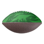 Green Dinosaur Pattern American Football (Gedraaid 270)