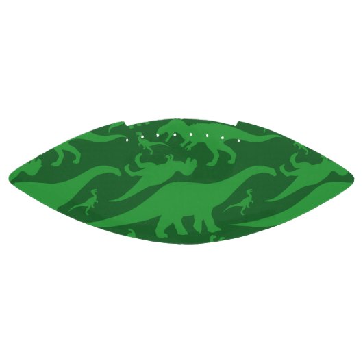 Green Dinosaur Pattern American Football (Paneel)