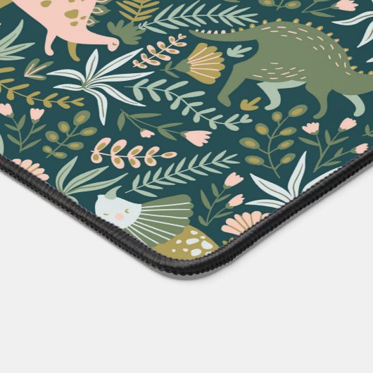 Green Dinosaur Pattern Bureaumat (Hoek)