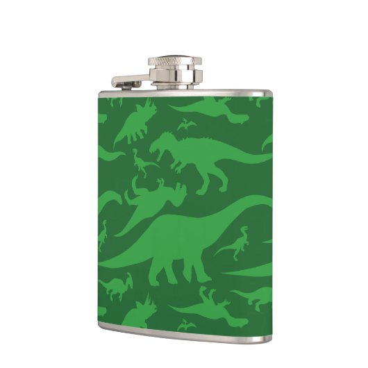 Green Dinosaur Pattern Heupfles (Links)