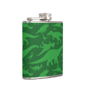 Green Dinosaur Pattern Heupfles (Rechts)