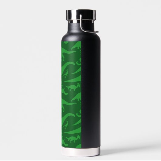 Green Dinosaur Pattern Waterfles (Links)