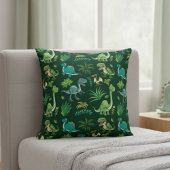 Green Dinosaur Print Decorative Pillow Kussen