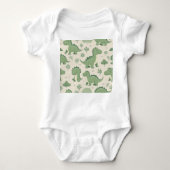 green dinosaur romper (Voorkant)