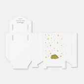 Green Dinosaur Twinkle Stars Gender Neutral Baby Bedankdoosjes (Uitgevouwen)