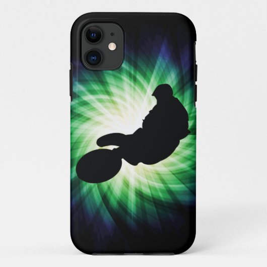 Green Dirt Bike Case-Mate iPhone Case (Achterkant)