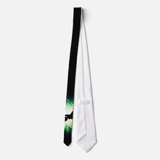 Green Dirt Bike Stropdas (Achterkant)