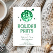 Green Disco Ball juicht het feest toe Kaart