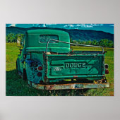 Green Dodge Poster (Voorkant)