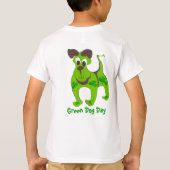 Green Dog - - Gepersonaliseerd T-shirt (Achterkant)