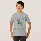 Green Dog T-shirt (Voorkant volledig)