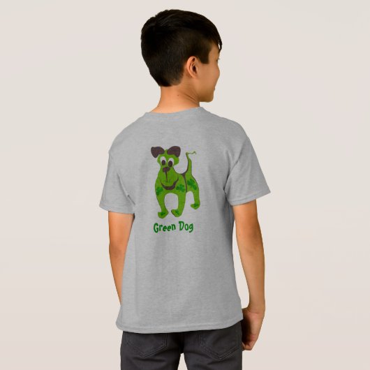 Green Dog T-shirt (Achterkant volledig)