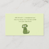 Green Dog Visitekaartje (Achterkant)