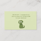 Green Dog Visitekaartje (Achterkant)