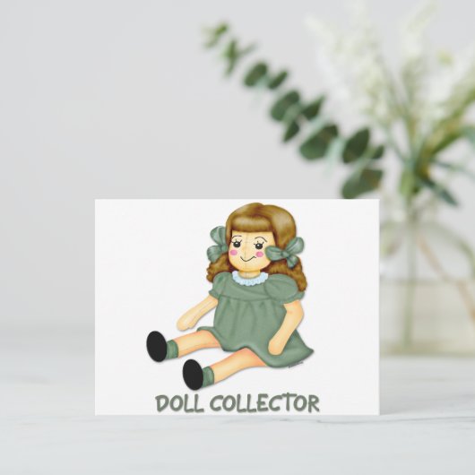 Green Doll Briefkaart (Staand voorkant)