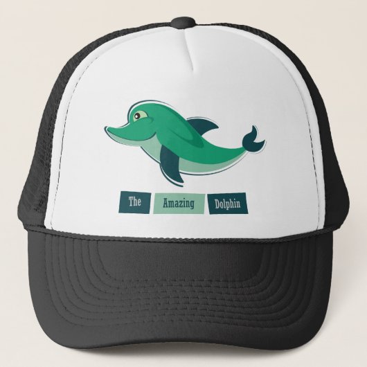 Green Dolphin Trucker Pet (Voorkant)