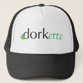 Green Dorkette Trucker Pet (Voorkant)