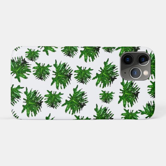 Green Dracaena Fern Leaves Case-Mate iPhone Case (Achterkant (horizontaal))