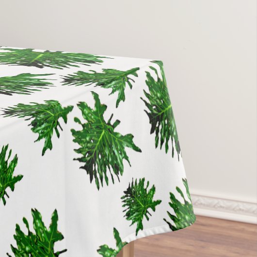 Green Dracaena Fern Leaves, Tablecloth Tafelkleed (Voorbeeld)