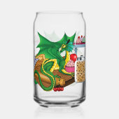 Green Dragon banketbakker Blikvorm Glas (Voorkant)