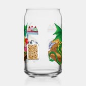 Green Dragon banketbakker Blikvorm Glas (Links)