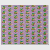 Green Dragon banketbakker Cadeaupapier (Vlak)