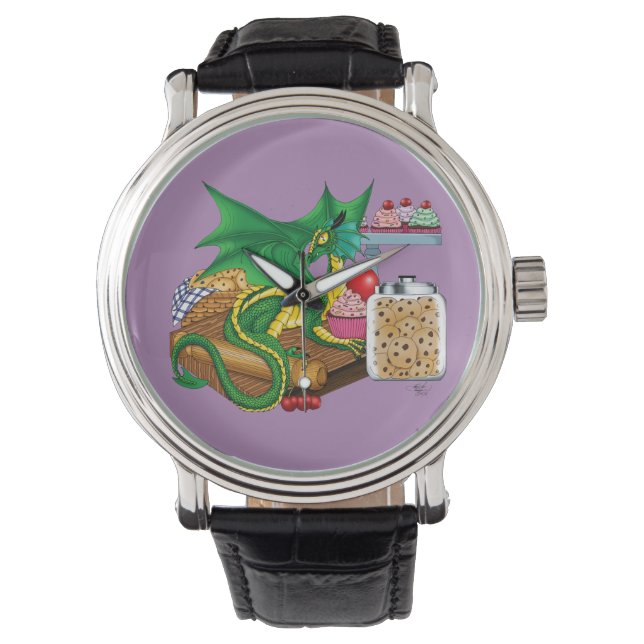 Green Dragon banketbakker Horloge (Voorkant)