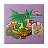 Green Dragon banketbakker Tegeltje (Voorkant)
