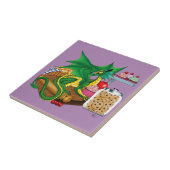 Green Dragon banketbakker Tegeltje (Zijkant)