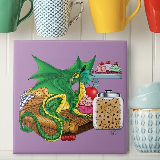 Green Dragon banketbakker Tegeltje