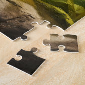 Green Dragon Cartoon Legpuzzel (Zijkant)